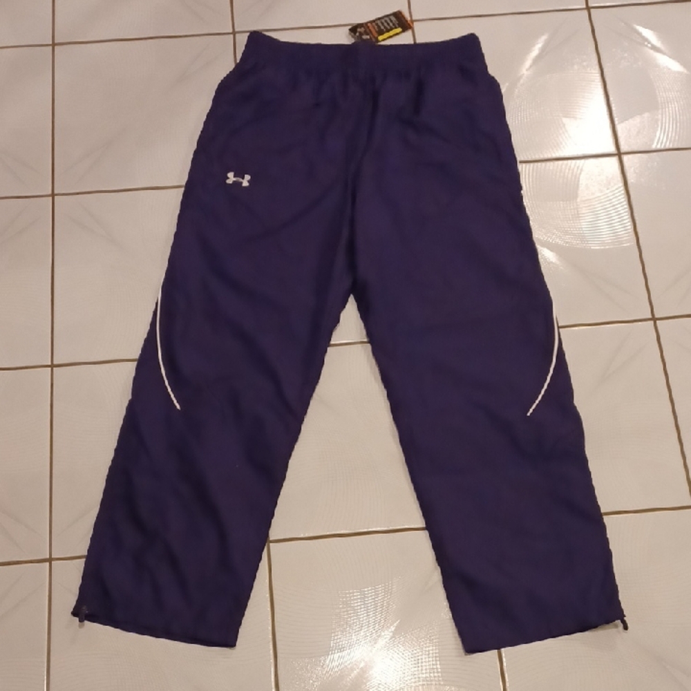2/$60 New Under Armour Purple Track Pants - Size Large